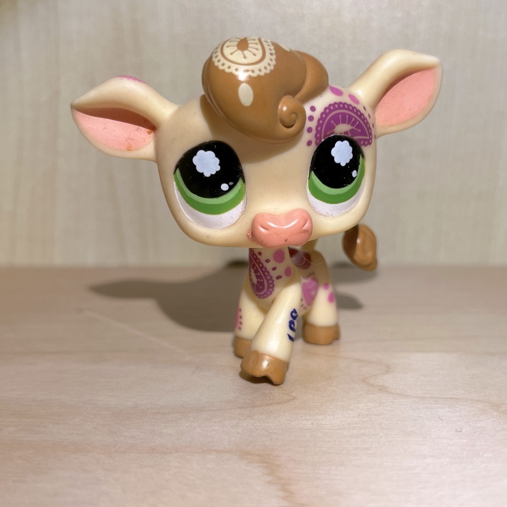 LPS Littlest Pet Shop Cow #1066